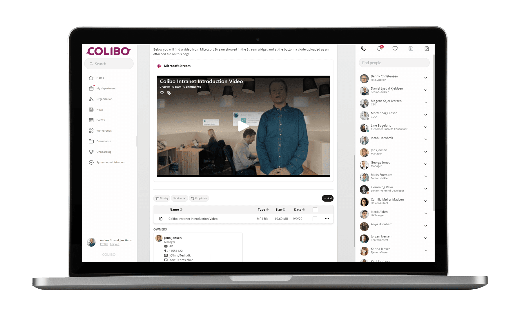 Microsoft Stream Integration