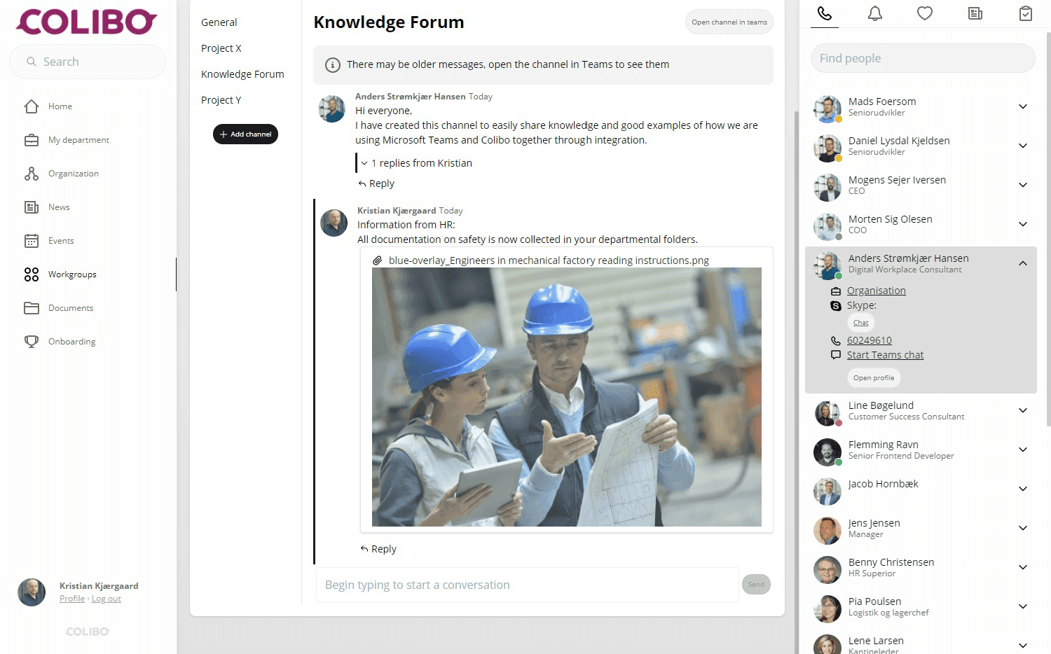 Microsoft Teams Integration