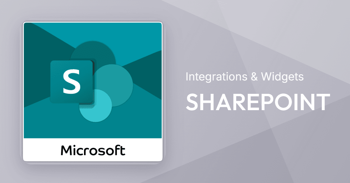 Microsoft Sharepoint Integration